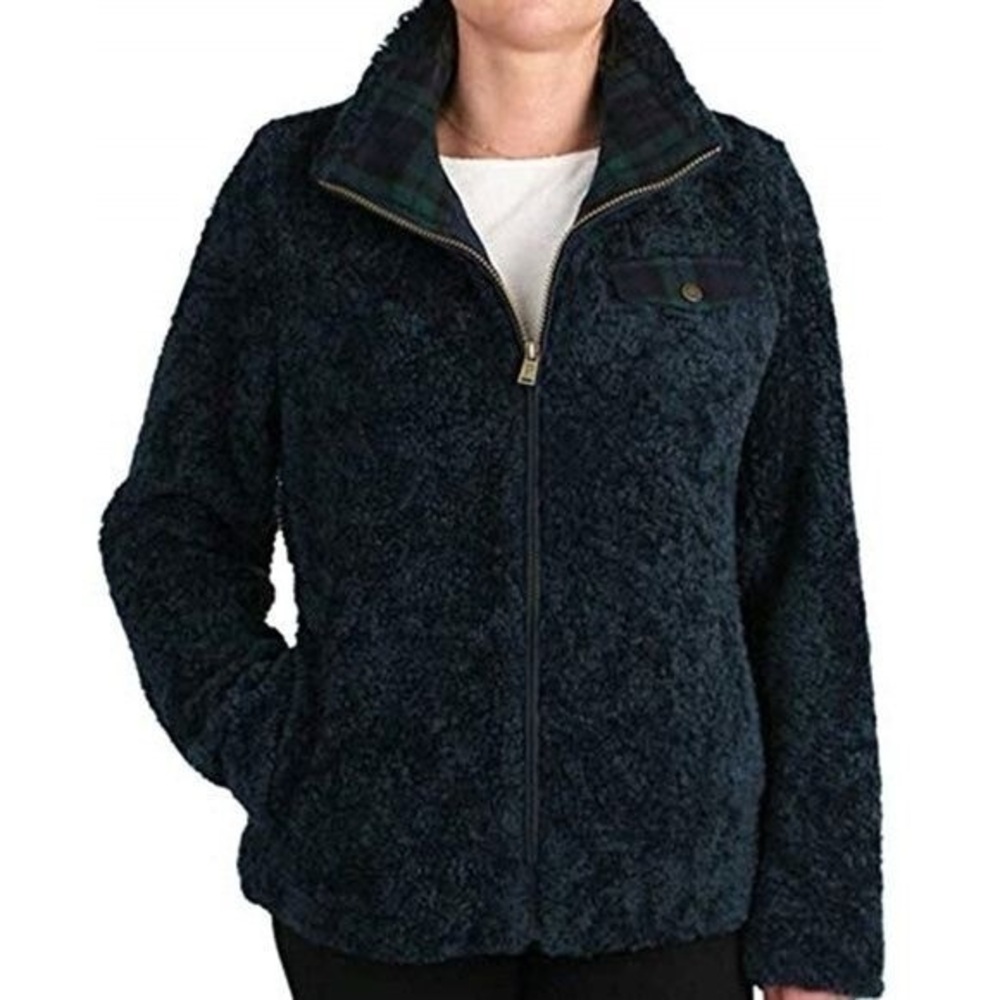 PENDLETON Sherpa Teddy Fleece Full Zip Jacket Coat